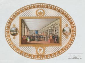 Amis de Sèvres - Mécénat - 2019 - Plateau en porcelaine de Sèvres