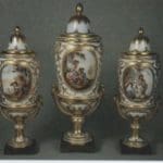 Amis de Sèvres - Mécénat 2021-Restauration garniture de 3 vases