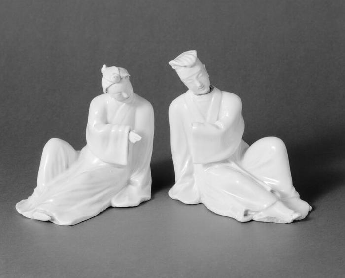 Deux Pagodes "blanc de Chine"