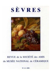 Revue 2 de la Société des Amis du musée national de Céramique